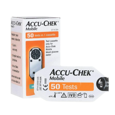 Accu-Chek Mobile: Cassetta con 50 test